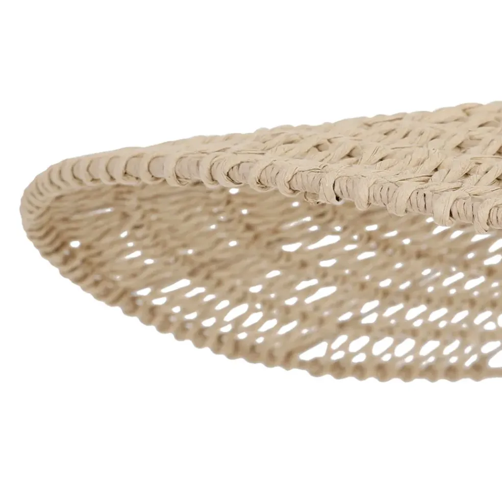 Suspension en corde de papier d70.5cm naturel - calyp