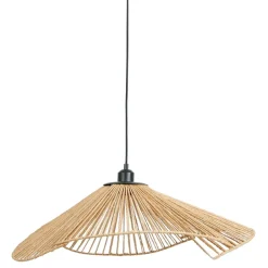 Suspension en corde de papaier d63cm naturel - Calyp