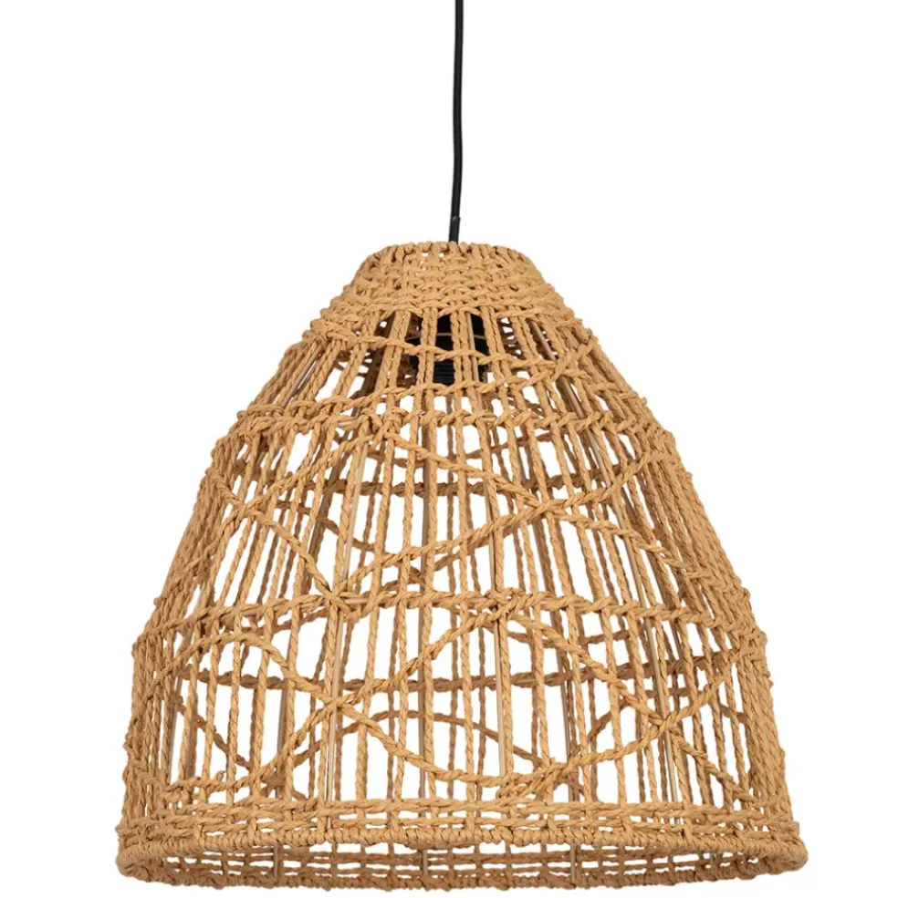 Suspension en corde de papier d38cm - Calyp
