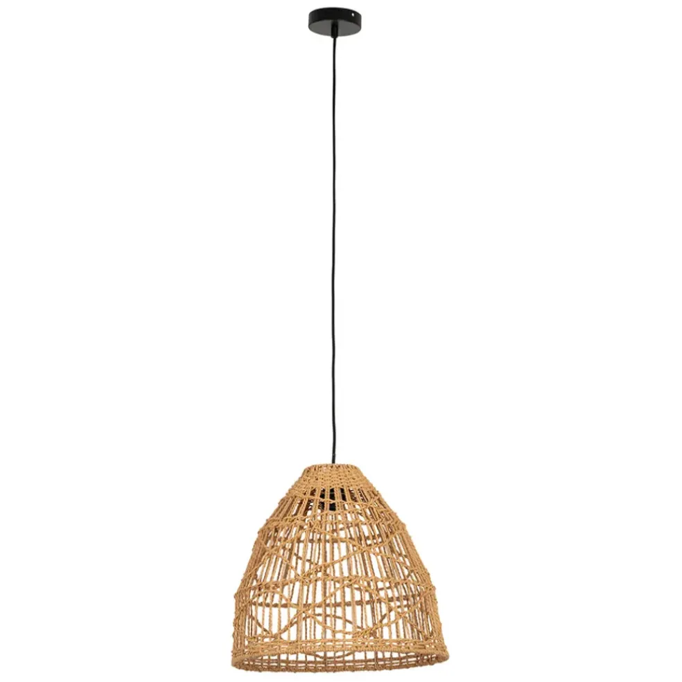 Suspension en corde de papier d38cm - Calyp