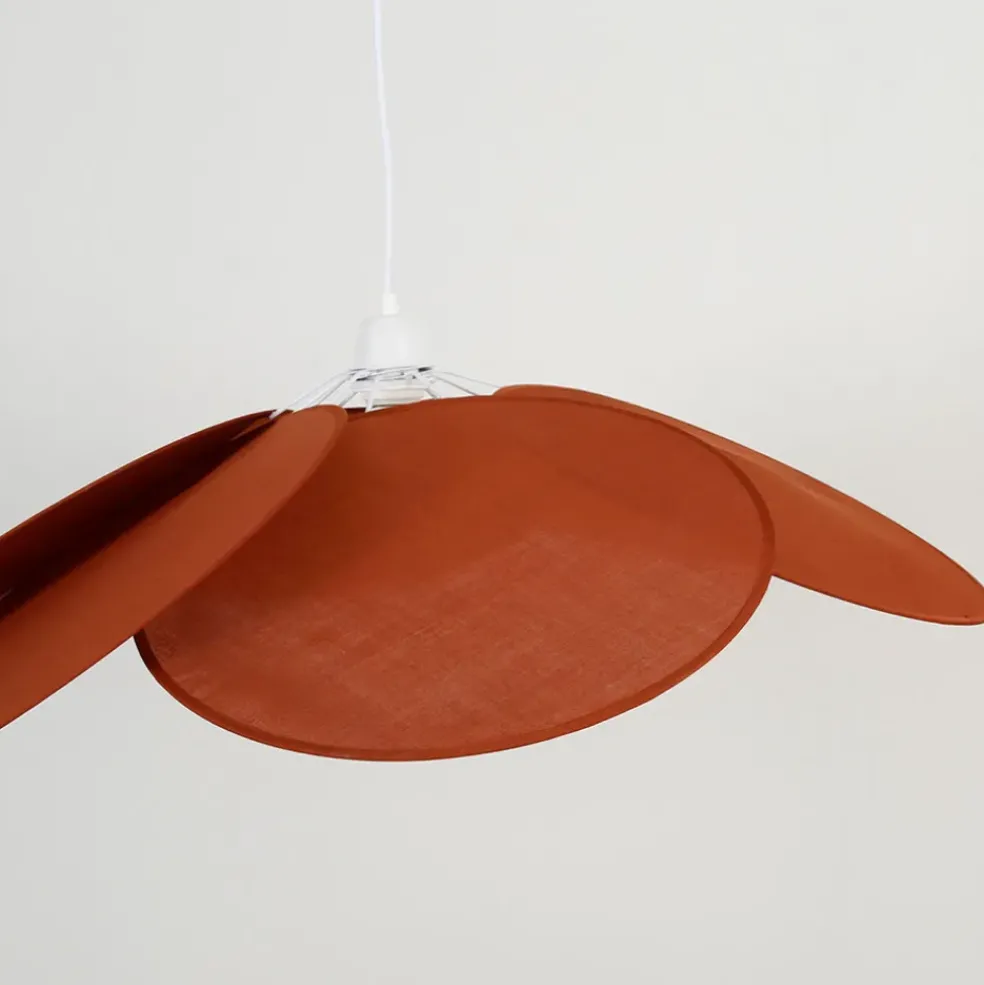 Suspension en coton d73cm rouille - Evasion