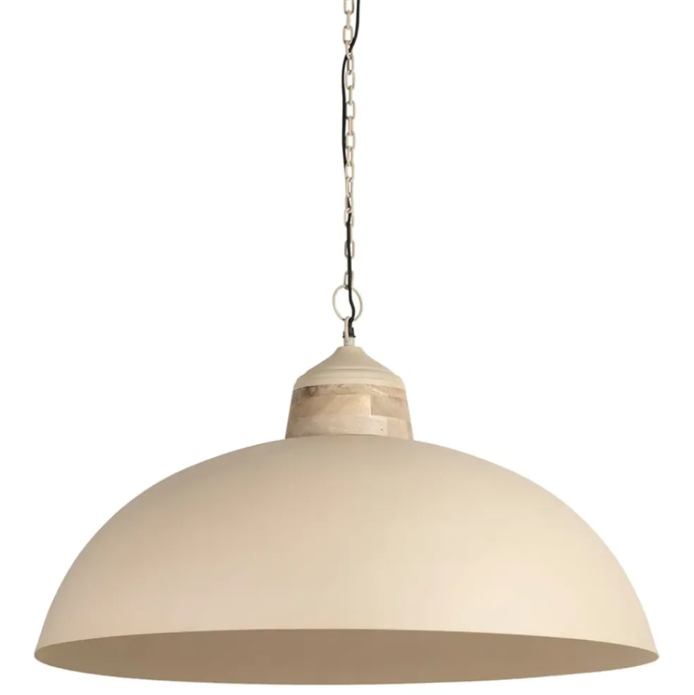 Suspension en fer et manguier sable d82cm - Ferese