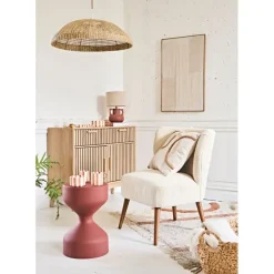 Suspension en jonc de mer naturel d60cm non électrifiée - Cordlacy