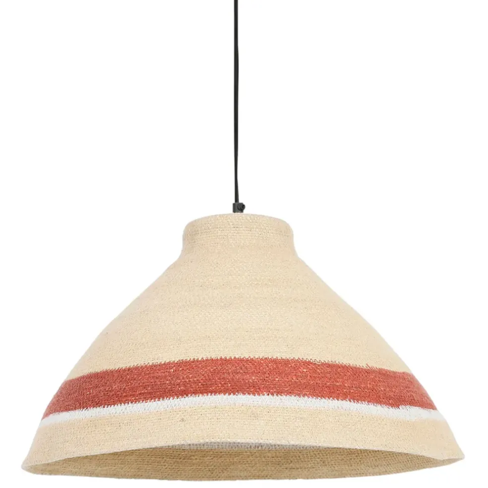 Suspension en jonc de mer d49xh32cm brique - Sumatra