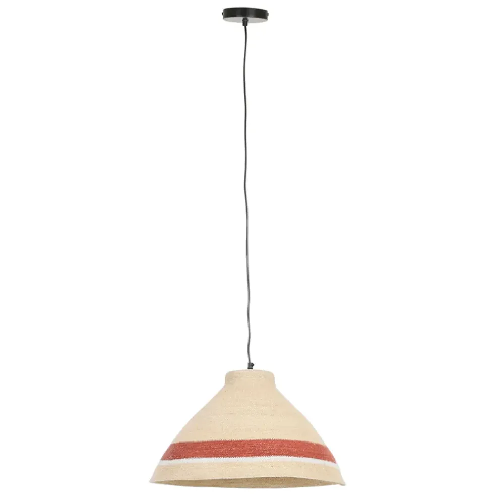 Suspension en jonc de mer d49xh32cm brique - Sumatra
