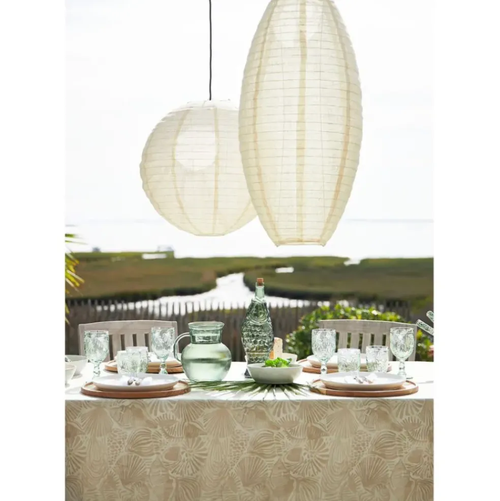 Suspension en jute écru h79cm - Ramille