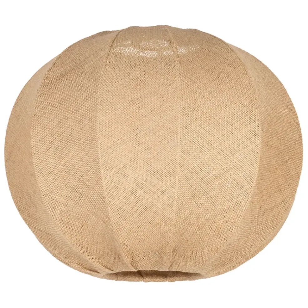 Suspension en jute et fer naturel non électrifiée d39.5xh31cm - Chaumière