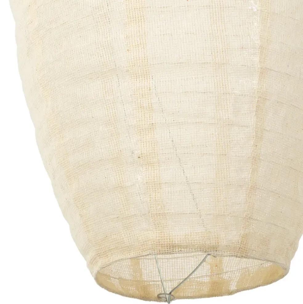 Suspension en jute et fer écru d25cm - Ramille