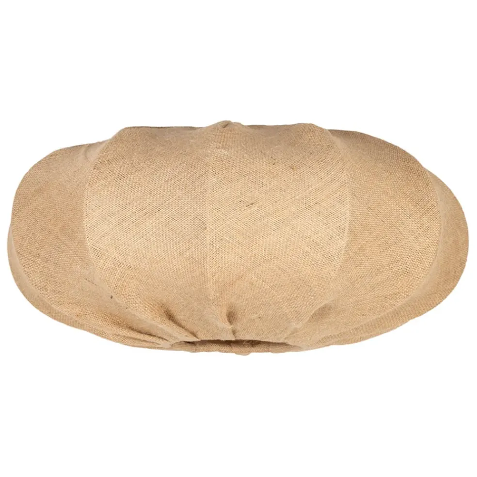 Suspension en jute et fer naturel non électrifiée d49xh24cm - Chaumière