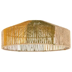 Suspension en jute naturel et fer non électrifiée d50x19cm - Aurore