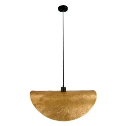 Suspension en métal doré h20cm