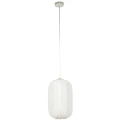 Suspension en polyester et fer blanc h45cm - Organic