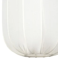 Suspension en polyester et fer blanc h45cm - Organic