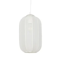 Suspension en polyester et fer blanc h34cm - Organic
