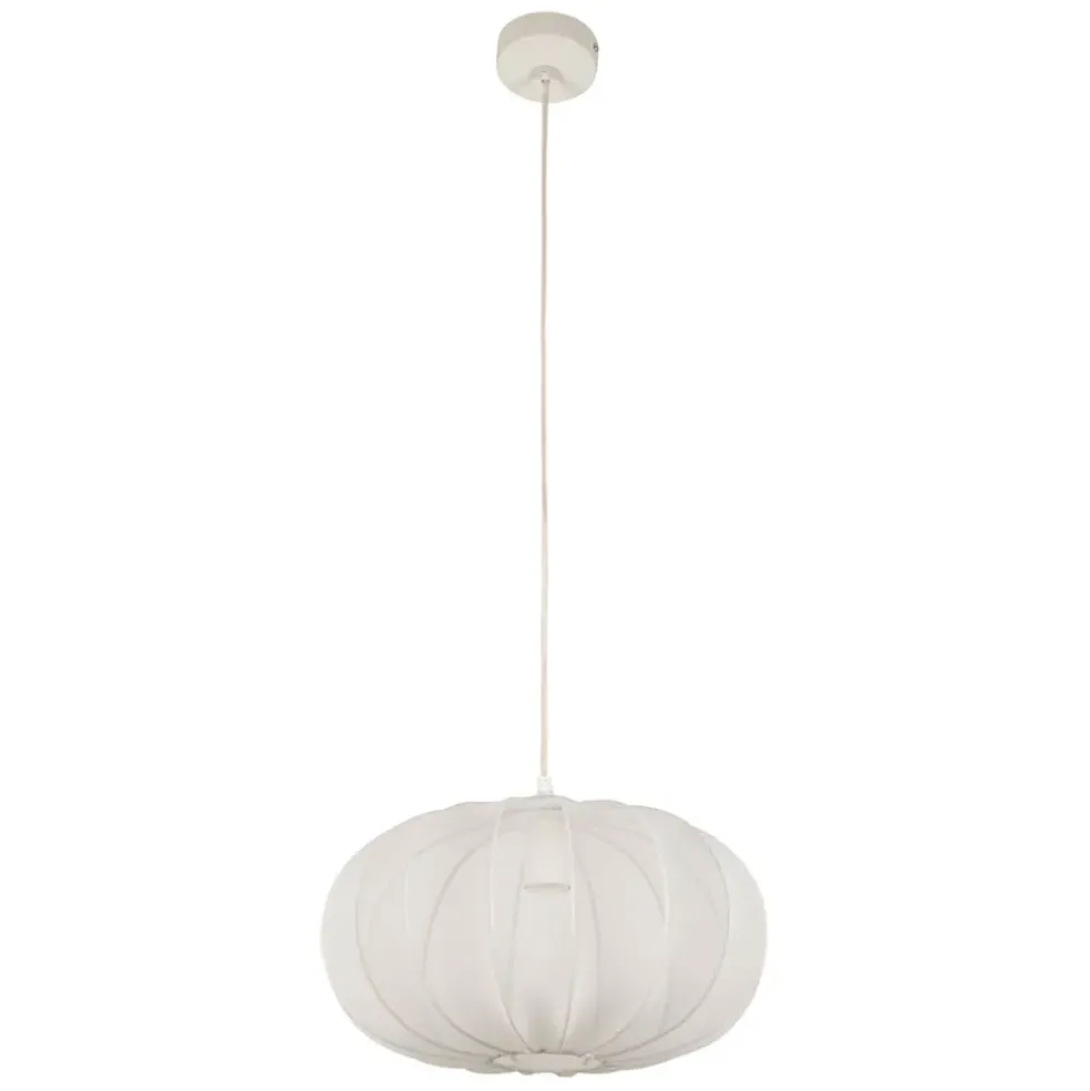 Suspension en polyester et fer blanc h23cm - Organic