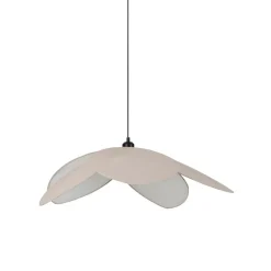 Suspension en tissu et fer d70cm naturel - Japandi