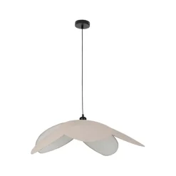 Suspension en tissu et fer d70cm naturel - Japandi