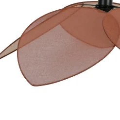 Suspension japandi en lin d70cm brun