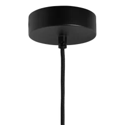 Suspension japandi en lin d70cm brun