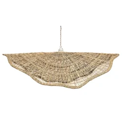 Suspension non électrifiée en jonc de mer d90cm - Eleonore