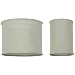 Suspension non électrifiée en lin et coton sauge d45xh35cm - Noho