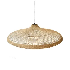 Suspension non électrifiée en jonc de mer tressé d75cm