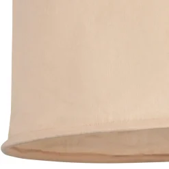 Suspension non électrifiée en lin et coton rose d45xh35cm - Noho