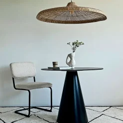 Suspension non électrifiée en jonc de mer tressé d100cm