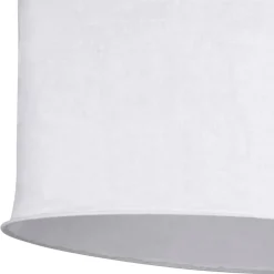 Suspension non électrique en lin et métal ecru h45cm - Noho