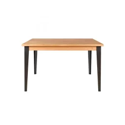Table à manger carrée en chêne massif 140x140xm - Manny