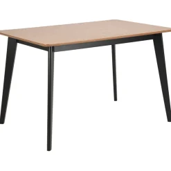 Table à manger en plaqué chêne 120x80cm - Roxy