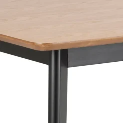 Table à manger en plaqué chêne 120x80cm - Roxy