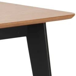 Table à manger en plaqué chêne 120x80cm - Roxy