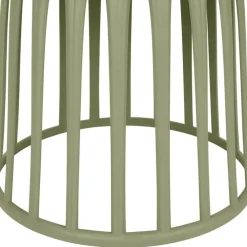 Table basse de jardin ronde kaki d50cm - Lumi