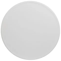 Table basse de jardin ronde blanc d50cm - Lumi