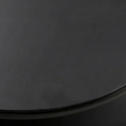 Table basse en métal noir L120cm -Gray