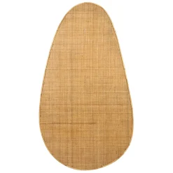 Table basse en rotin et bambou naturel 119x66cm - Tamba