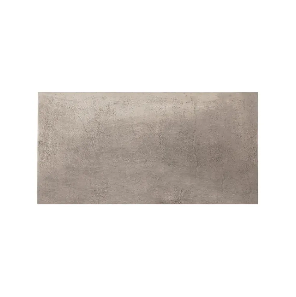 Table basse gigogne (lot de 3) en fer argenté - Félia