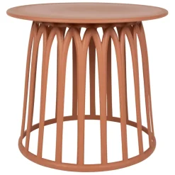 Table basse rond terracotta d50cm - Lumi
