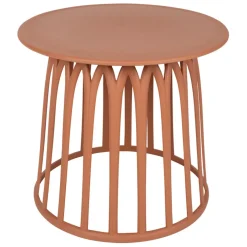 Table basse rond terracotta d50cm - Lumi