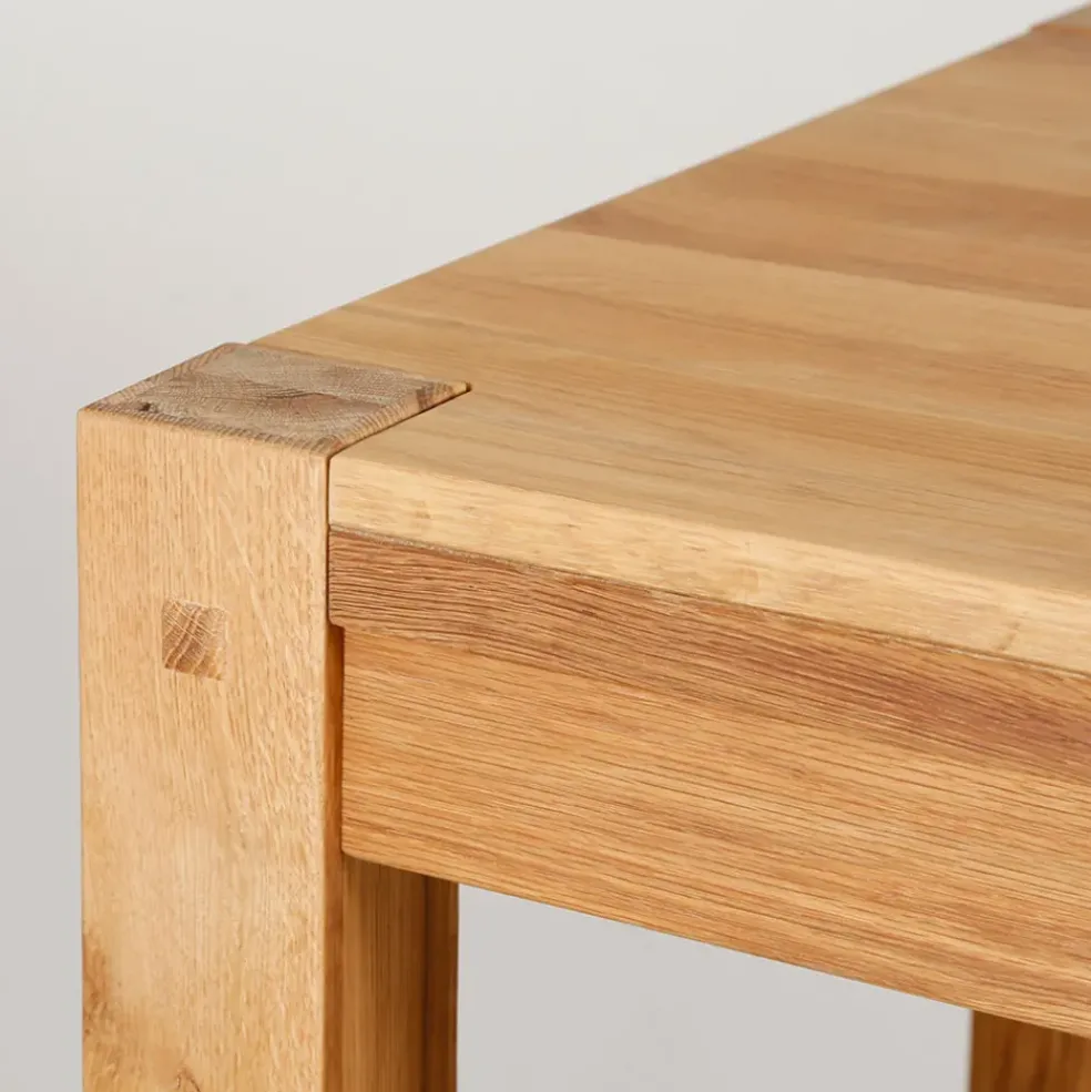 Table de bar en chêne naturel h105cm - Landry