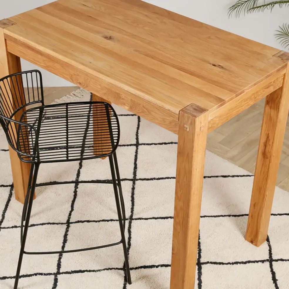 Table de bar en chêne naturel h105cm - Landry
