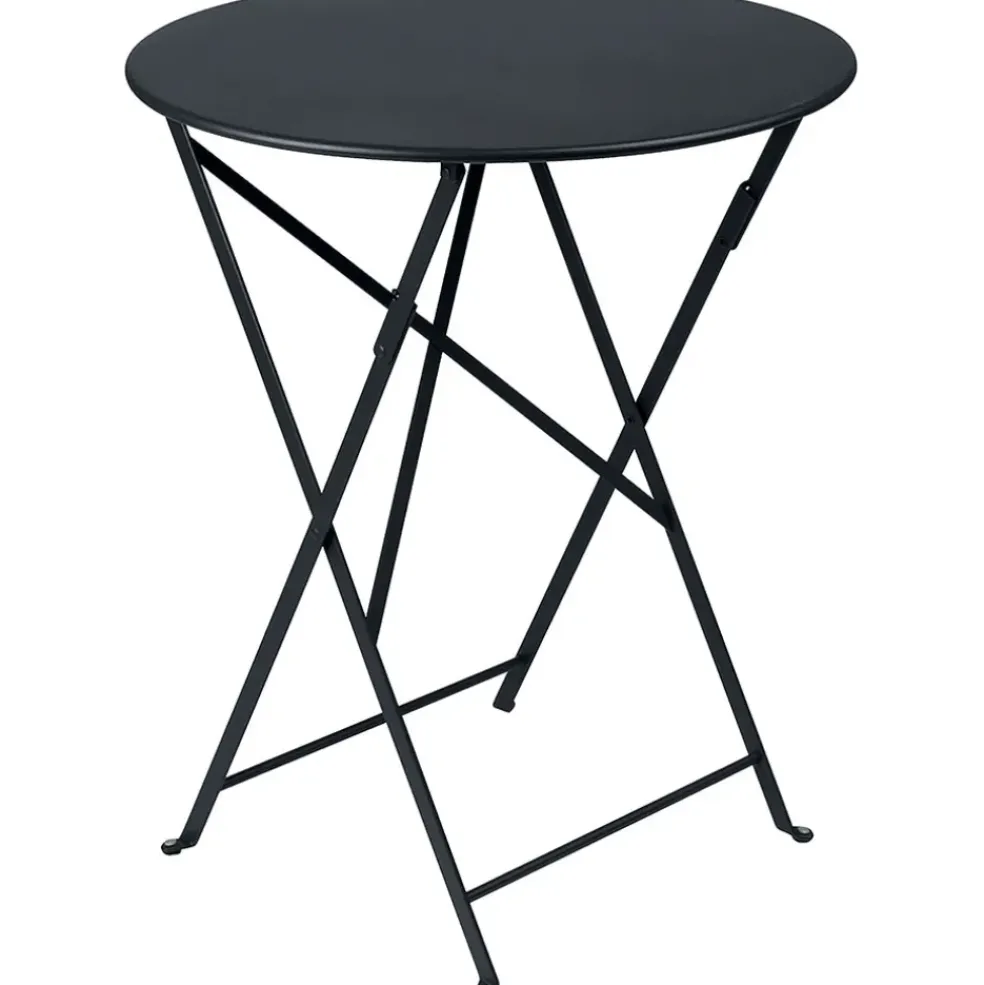 Table de jardin plainte en acier carbone - Bistro