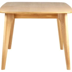Table de repas avec allonge intégrée en chene naturel 180(+50)x100xh76cm - Sublime