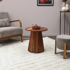 Table d'appoint en bois foncé - Will