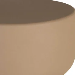 Table d'appoint en fer beige - Arty