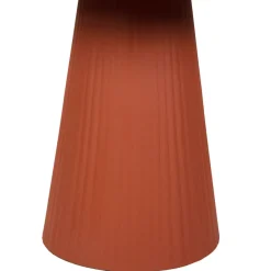Table d'appoint en fer terracotta d45cm - Arty