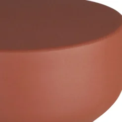 Table d'appoint en fer terracotta - Arty