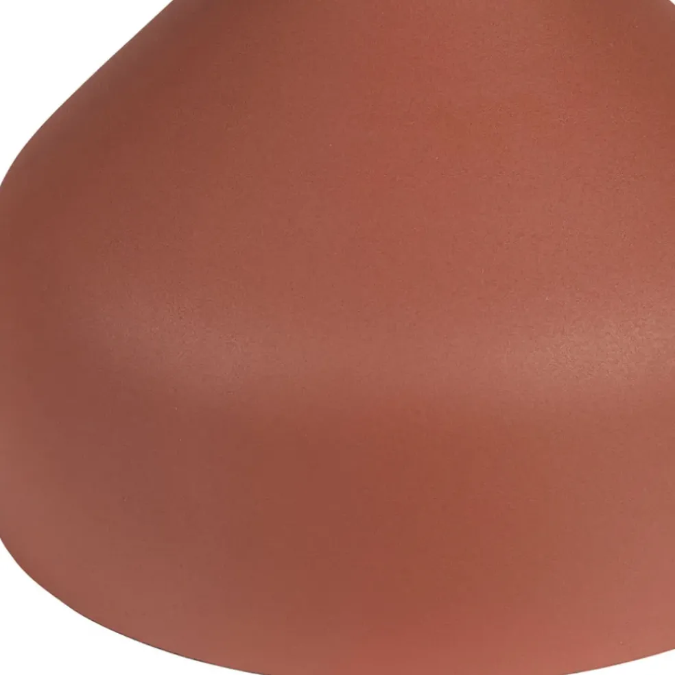 Table d'appoint en fer terracotta - Arty