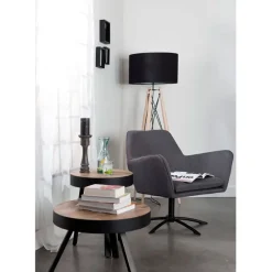 Table d'appoint ronde en teck - Suri